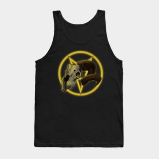 Goat Head Pentagram Tank Top